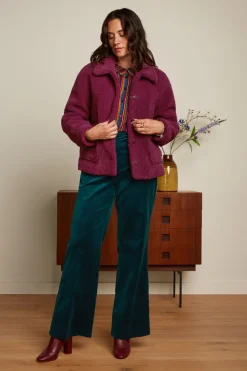 King Louie Jassen & Blazers|Syvlie Jacket Murphy Beaujolais Red