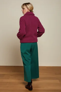 King Louie Jassen & Blazers|Syvlie Jacket Murphy Beaujolais Red