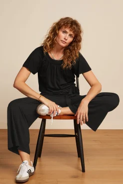 King Louie Jumpsuits|Talia Jumpsuit Ecovero Classic Black