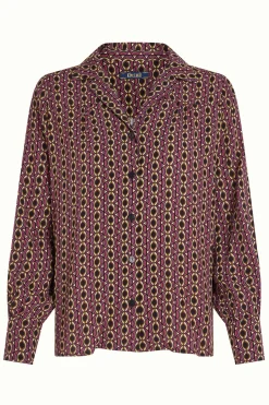 King Louie Blouses|Tex Blouse Hoopah Mesa Pink