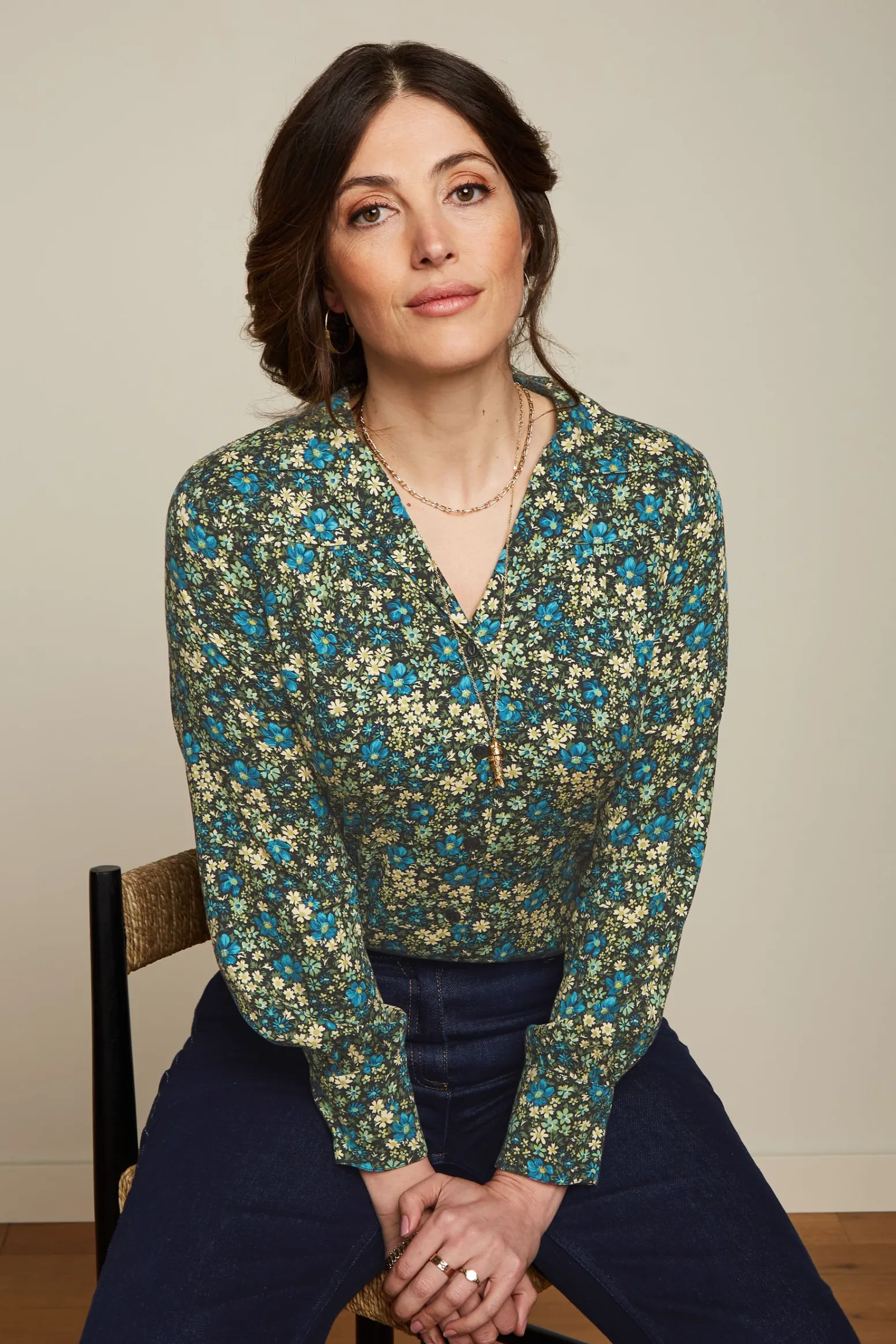 King Louie Blouses|Tex Blouse La Sarre Black