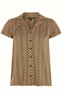 King Louie Blouses|Tex Blouse Twisted Black