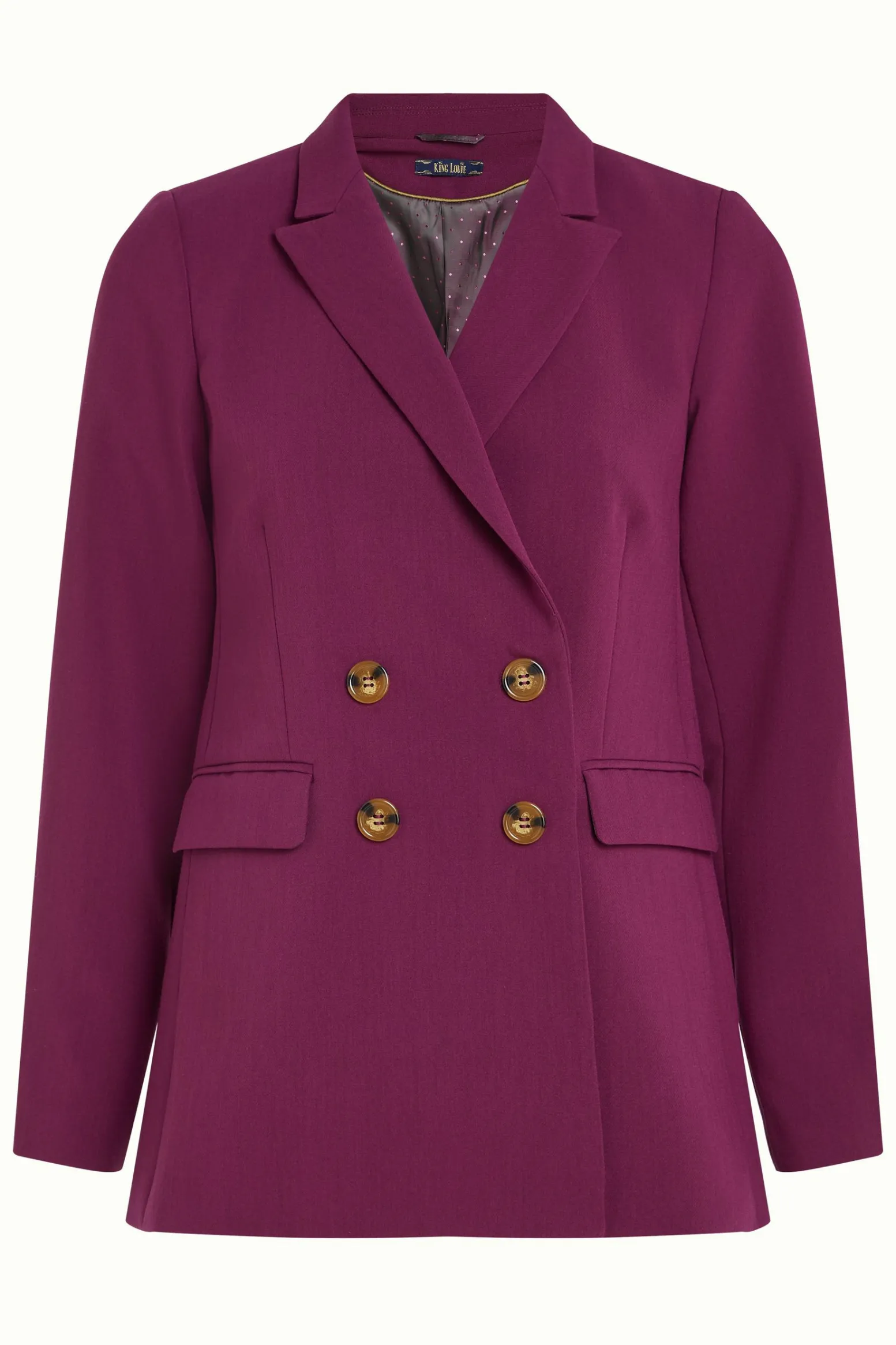 King Louie Jassen & Blazers|Tina Blazer Simonet Caspia Purple