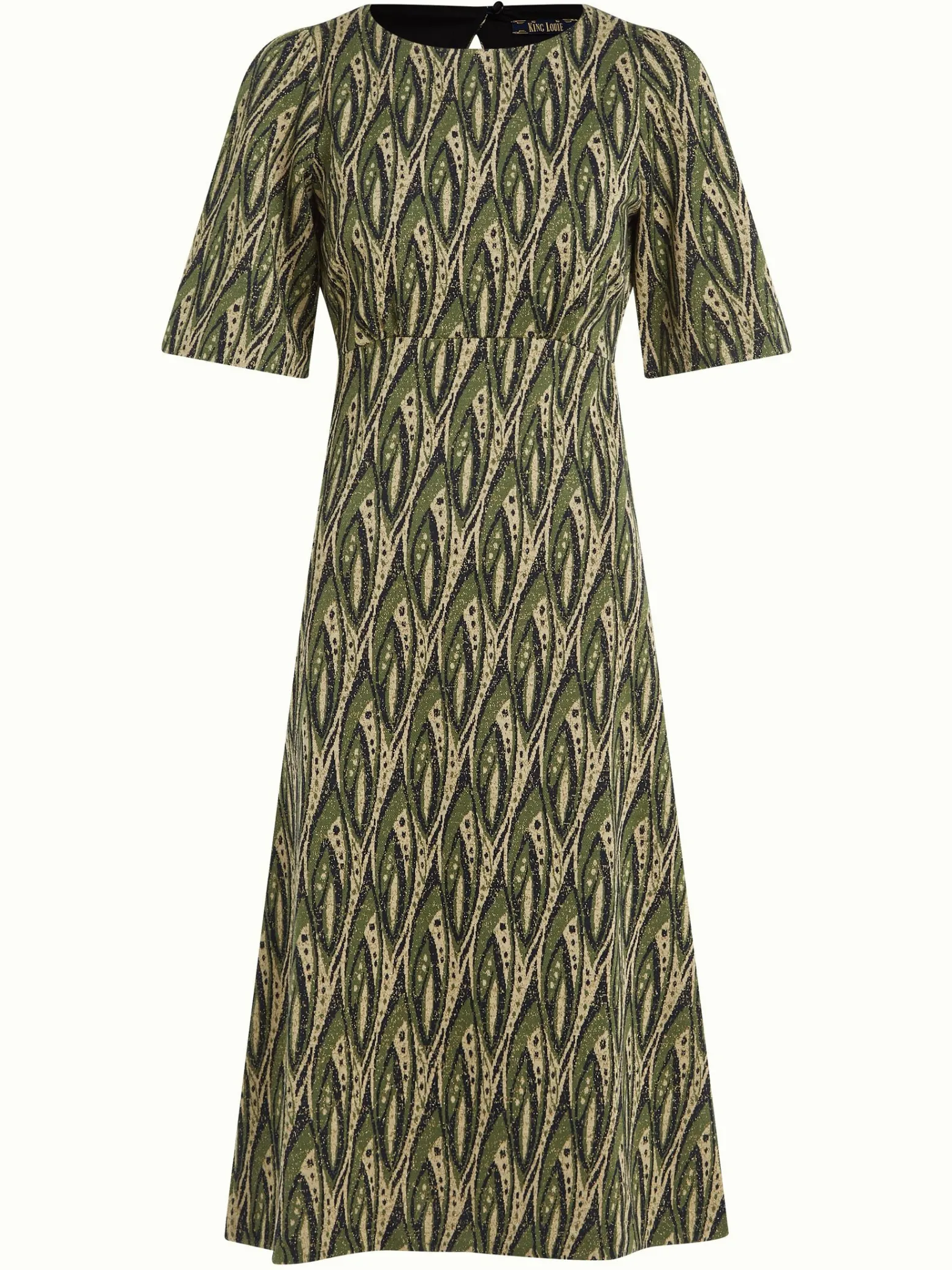 King Louie Jurken|Uma Dress Victory Blue