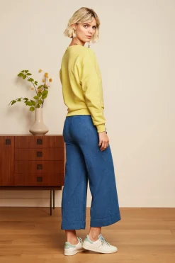 King Louie Truien|Valentina Sweater Peachy Custard Yellow