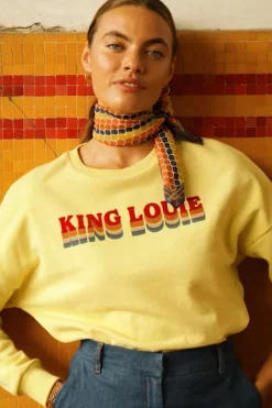 King Louie Truien|Valentina Sweater Peachy Custard Yellow