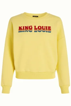 King Louie Truien|Valentina Sweater Peachy Custard Yellow