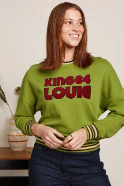 King Louie Truien|Valentina Sweater Peachy Posey Green