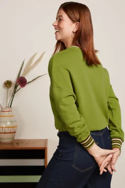 King Louie Truien|Valentina Sweater Peachy Posey Green