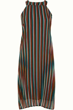 King Louie Jurken|Virna Dress Piso Plisse Black