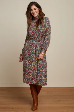 King Louie Jurken|Viviana Dress Meadow Black