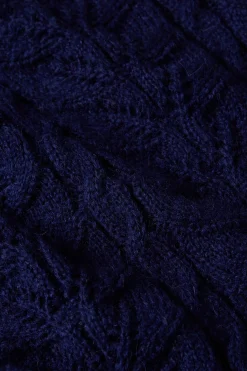 King Louie Vesten|Wrap Top Farfalle Ink Blue