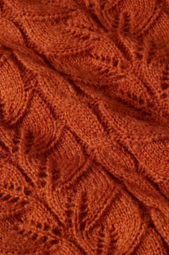 King Louie Vesten|Wrap Top Farfalle Caramel